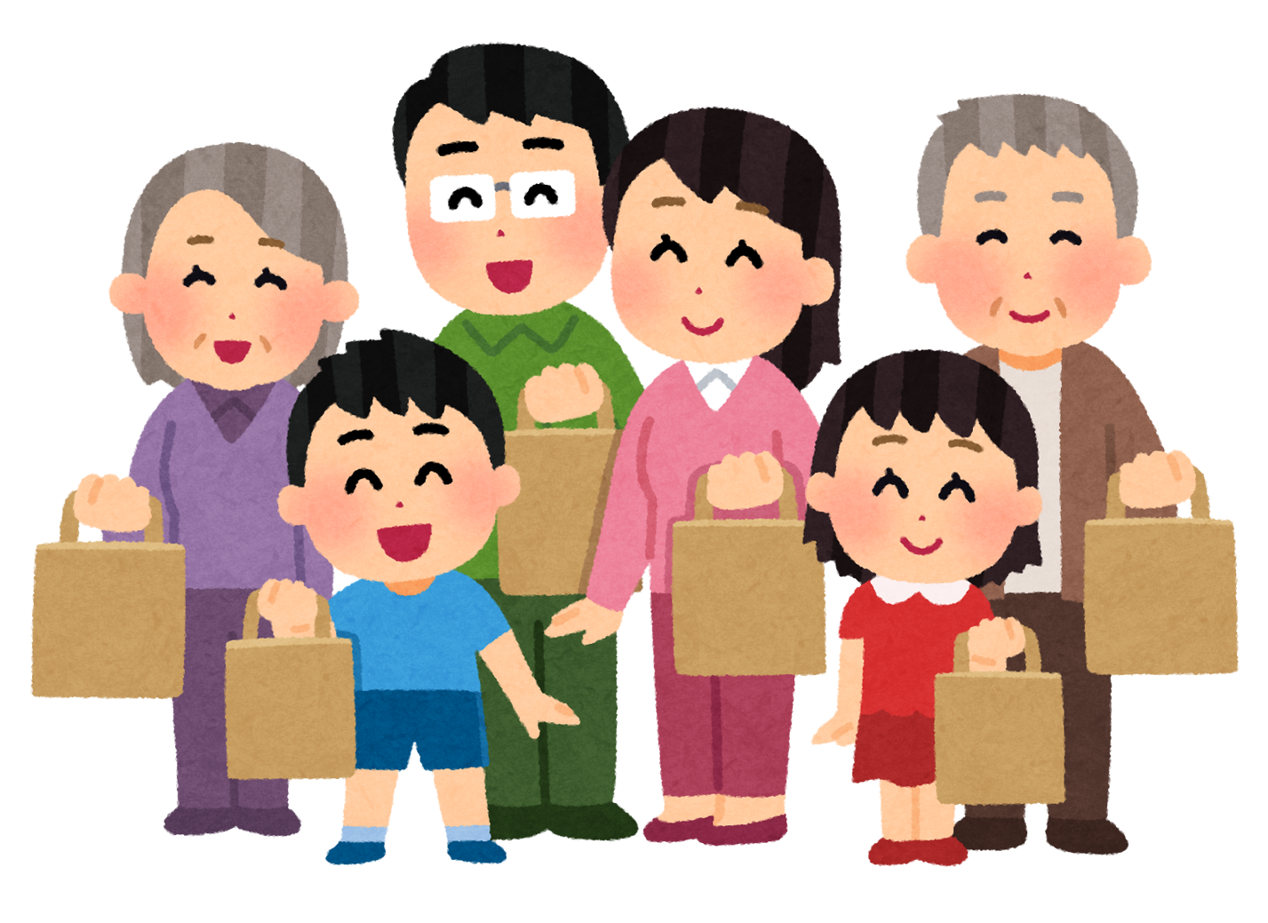 買い物のイラスト